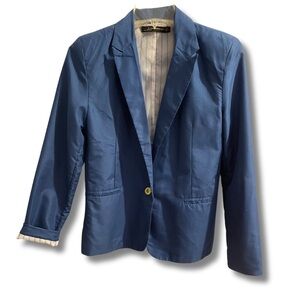 💙 ZARA- Orange Blazer- SIZE small